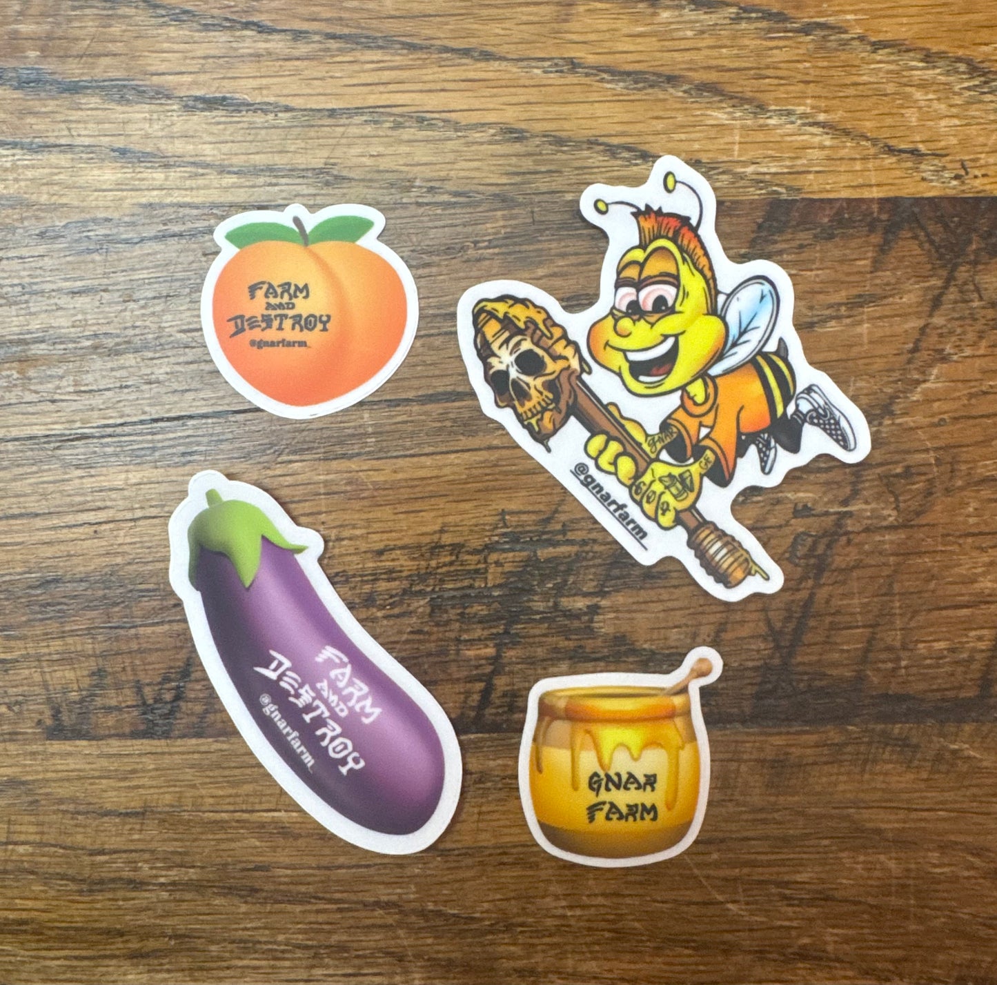 Emoji gnar sticker pack