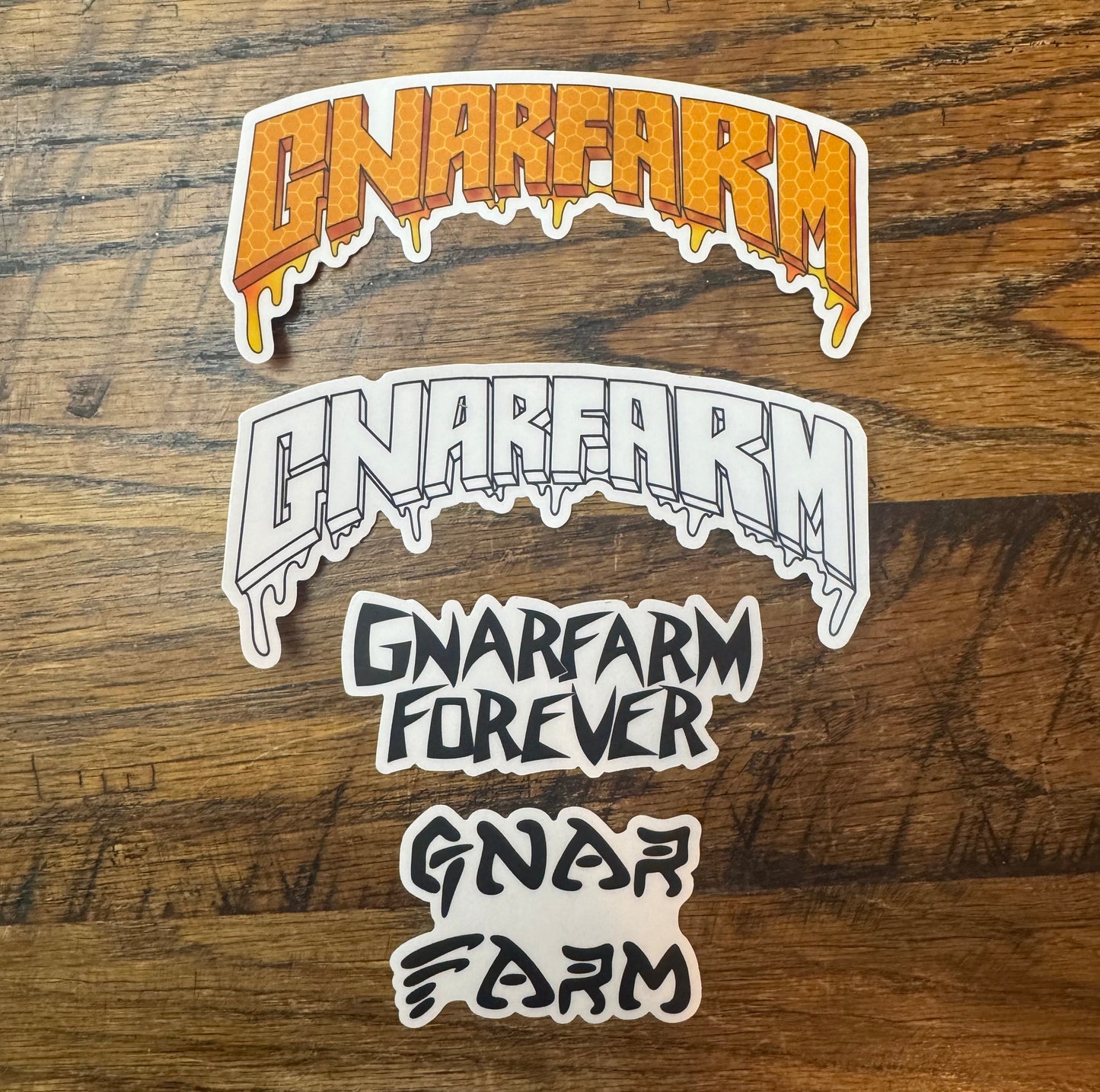 Gnar farm forever sticker pack