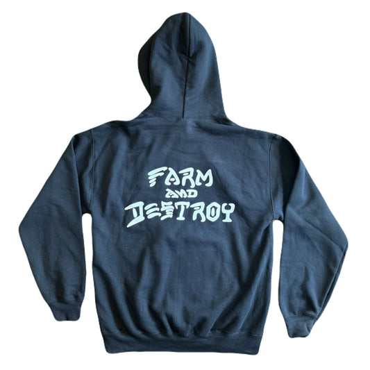 Farm and Destroy Pull Over Hoodie
