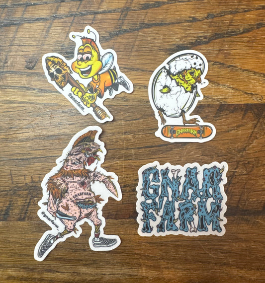 Gnaracters sticker pack